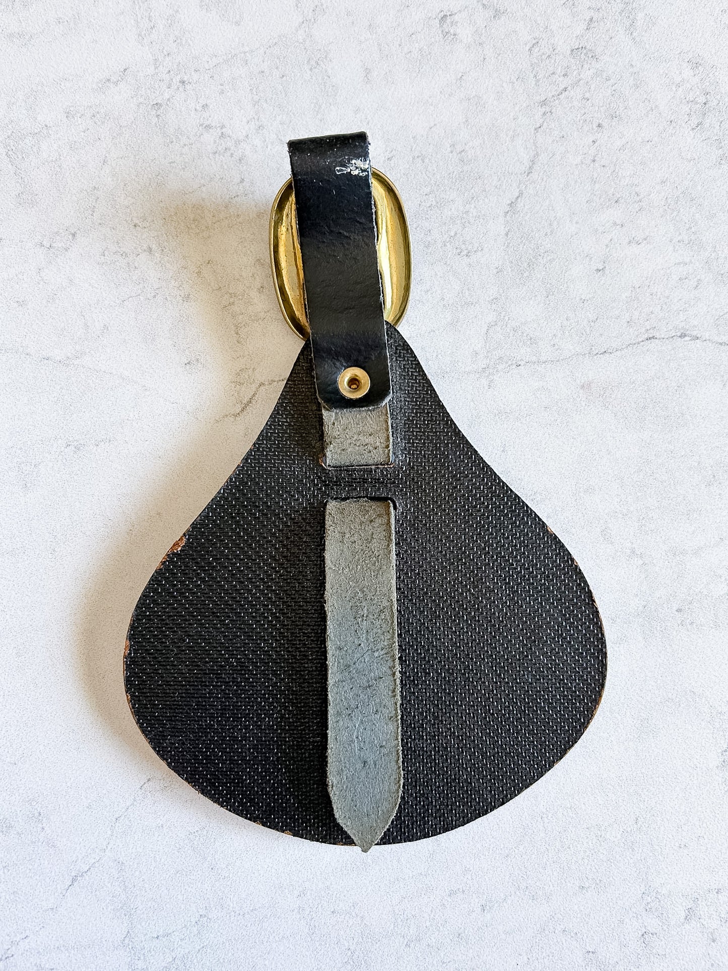 Vintage Norfolkshire Horse Brass on Leather