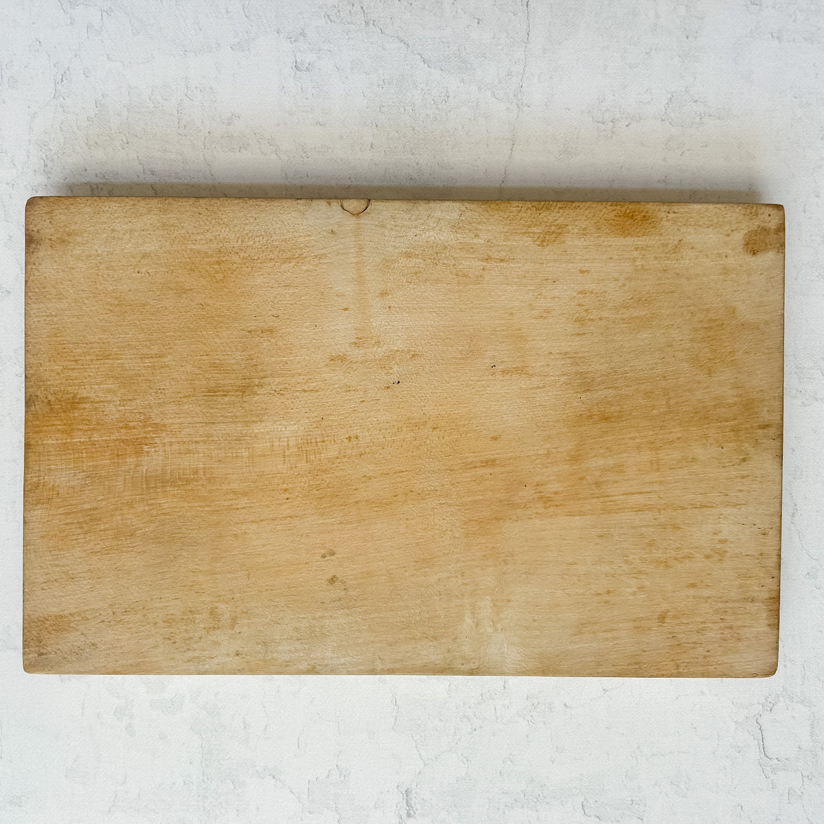 Antique English Carved Rectangular Bread Board