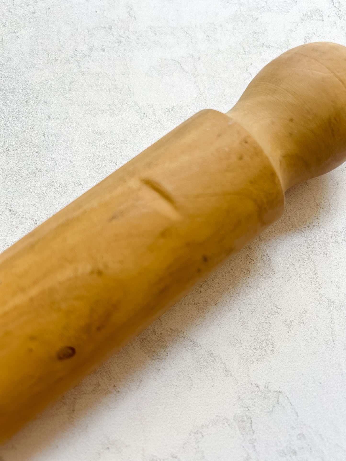 Antique English Beech Rolling Pin