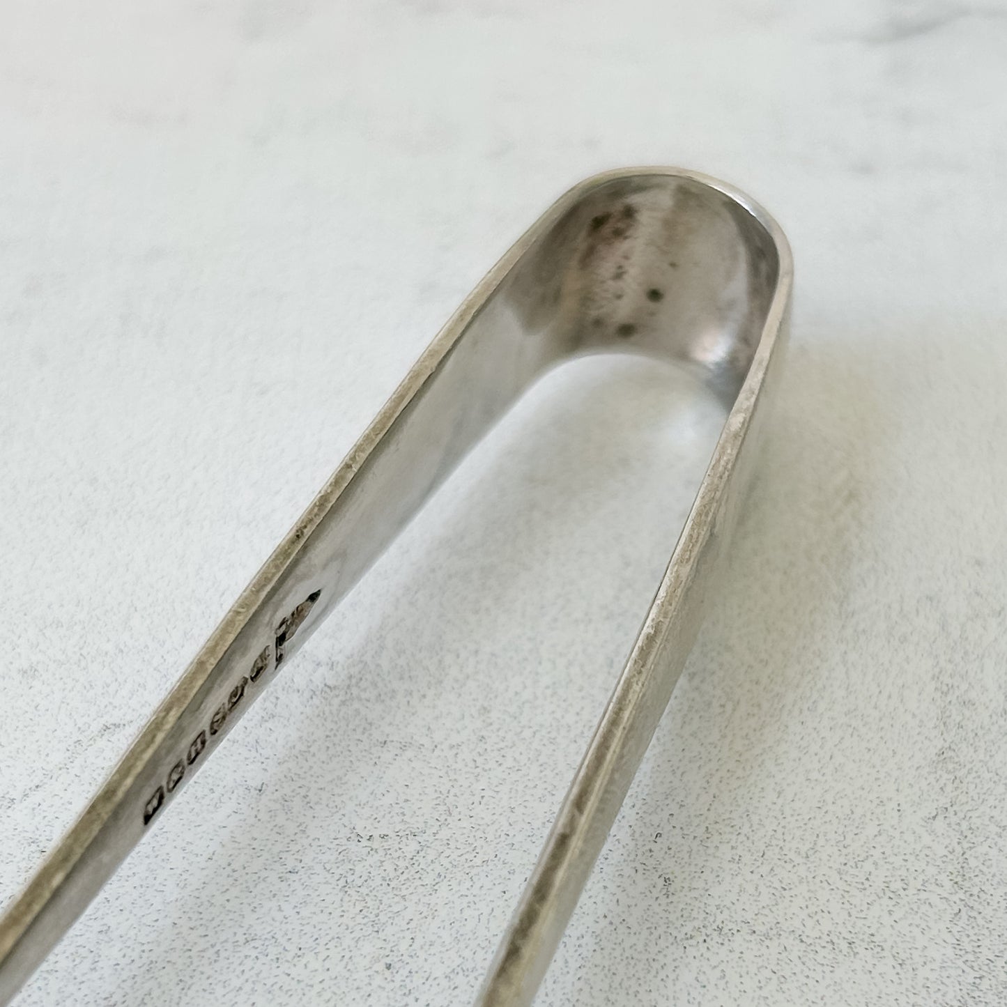 Vintage English Silver-Plated Sugar Tongs