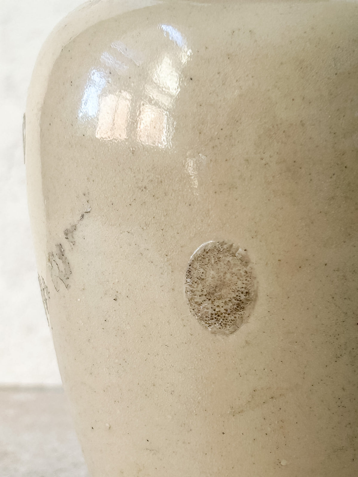 Antique English Virol Bone Marrow Stoneware Advertising Jar, c.1900