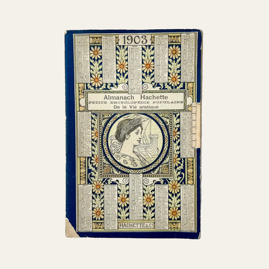 1903 Antique French Almanac