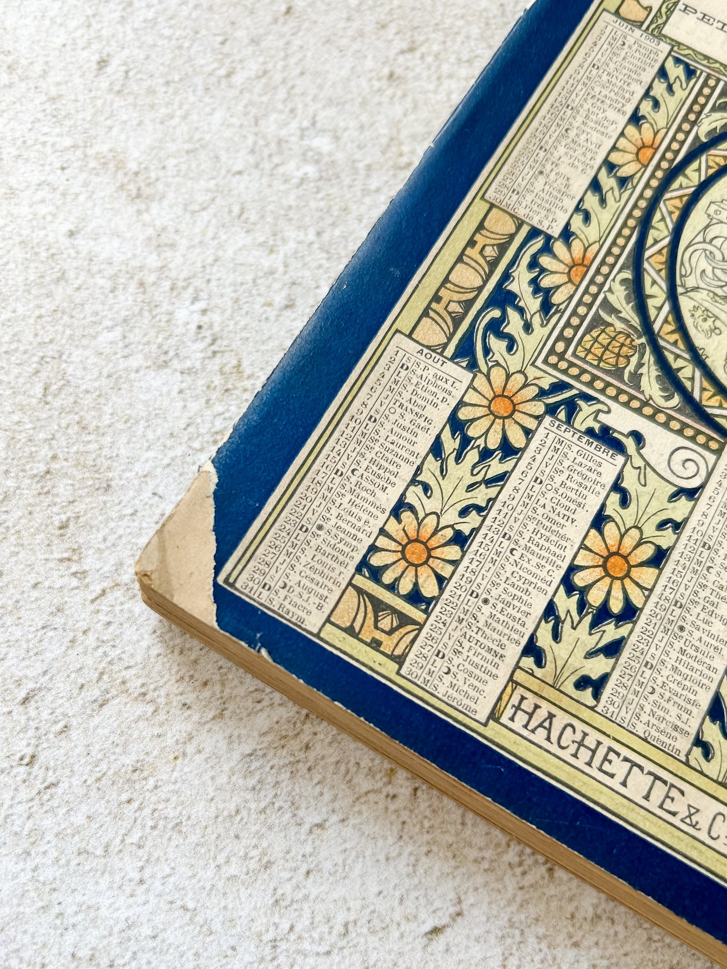 1903 Antique French Almanac