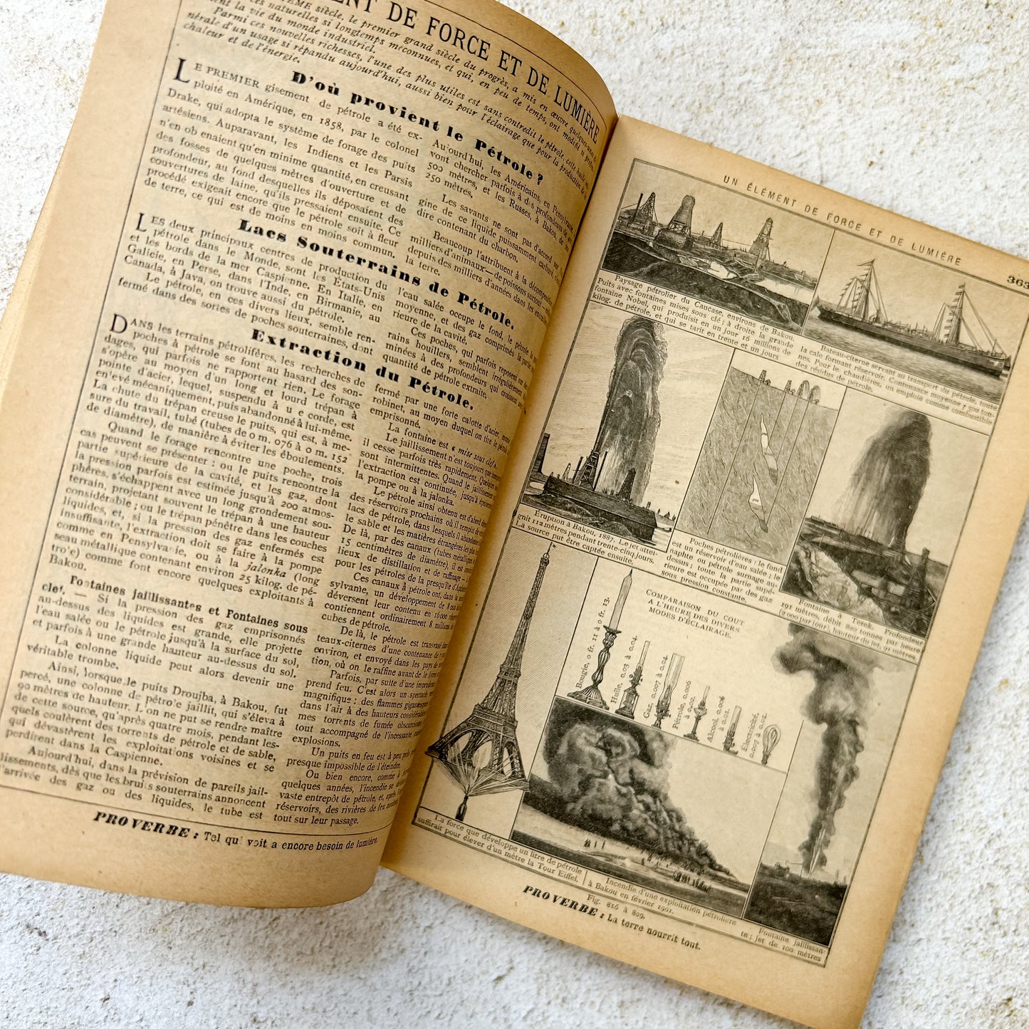 1903 Antique French Almanac