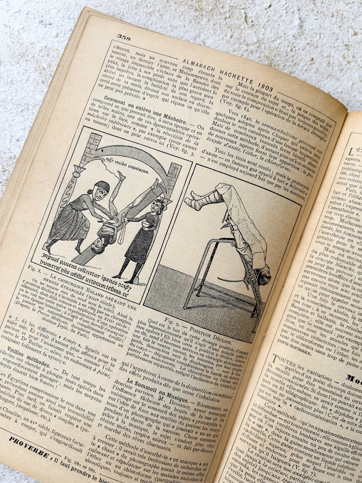 1903 Antique French Almanac