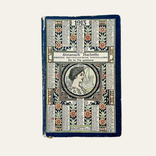 1913 Antique French Almanac