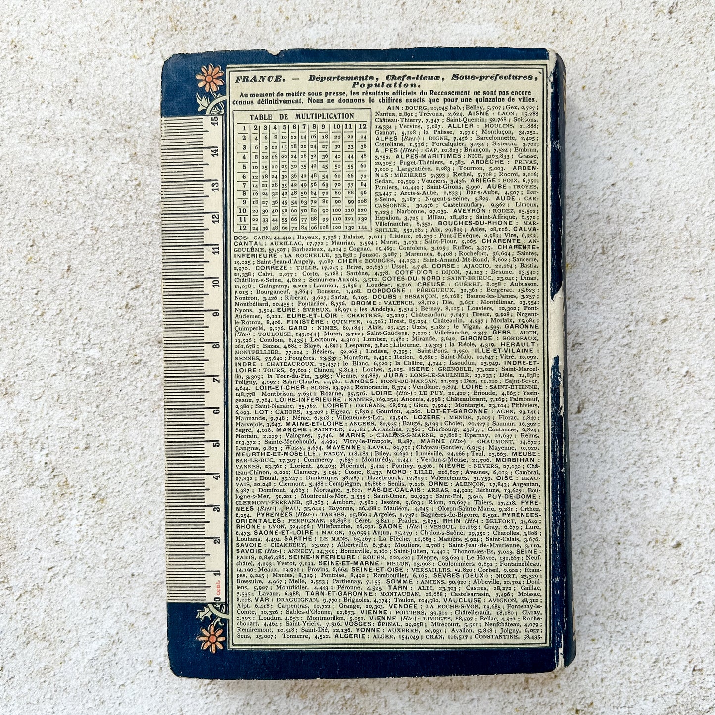 1913 Antique French Almanac