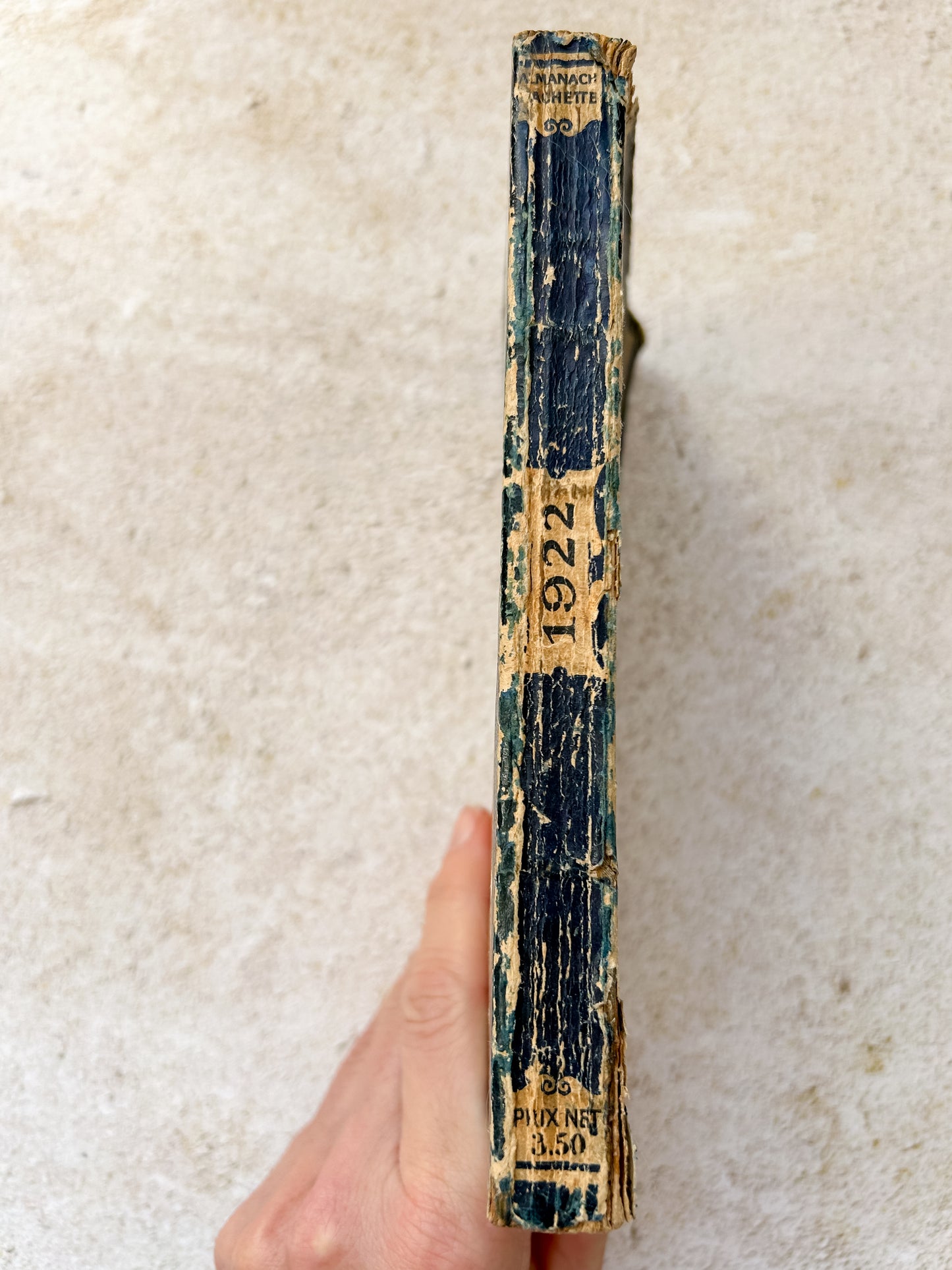1922 Antique French Almanac