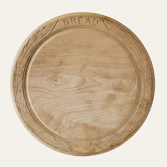 Carved English Bread Board