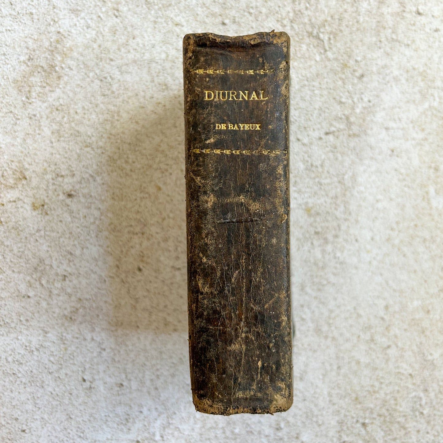 Antique Leather Bound French Diurnal Liturgical Book
