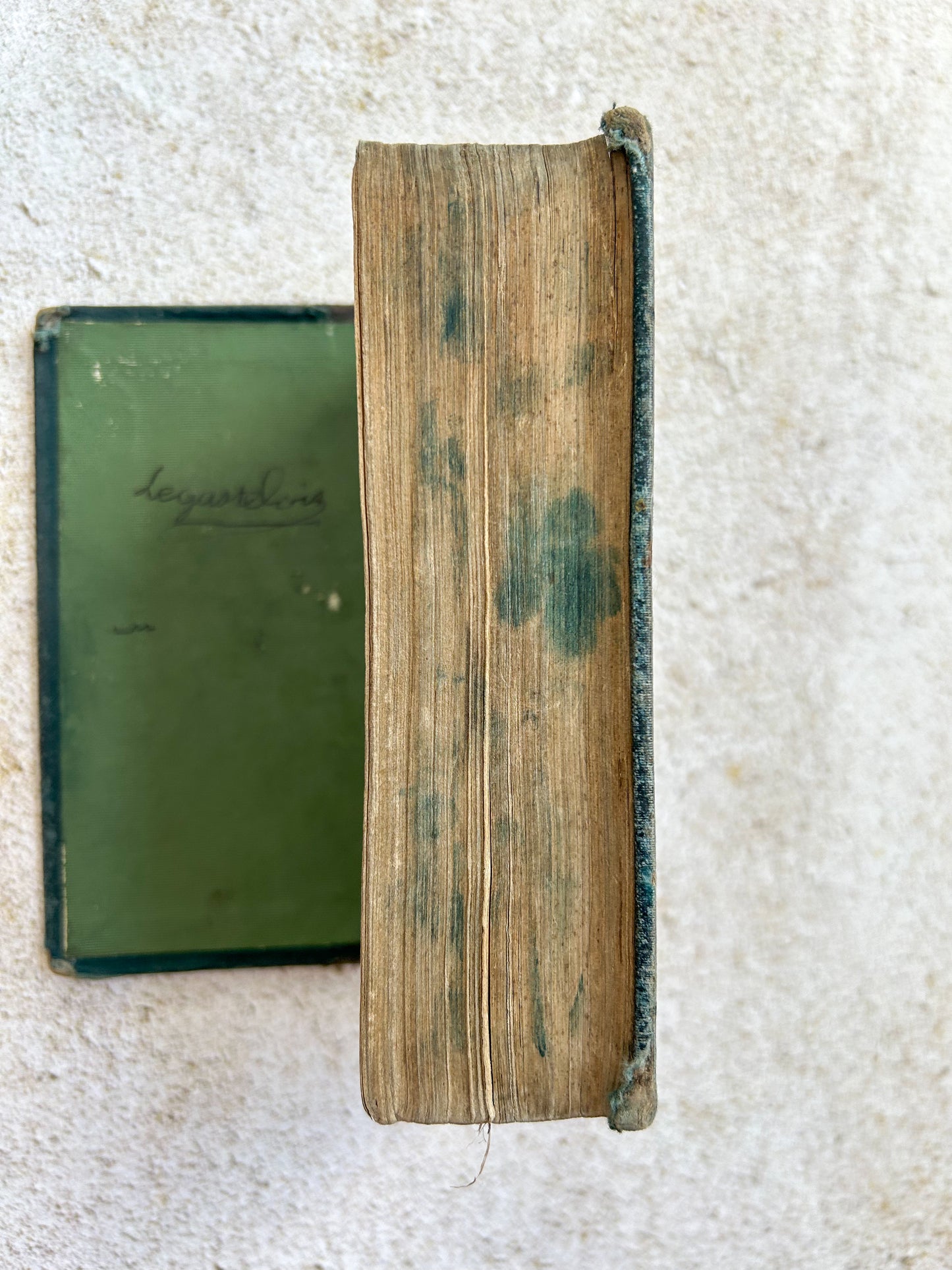 Antique Leather Bound French Diurnal Liturgical Book