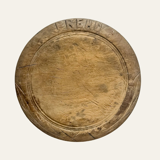 Antique English Farmhouse Bread Board