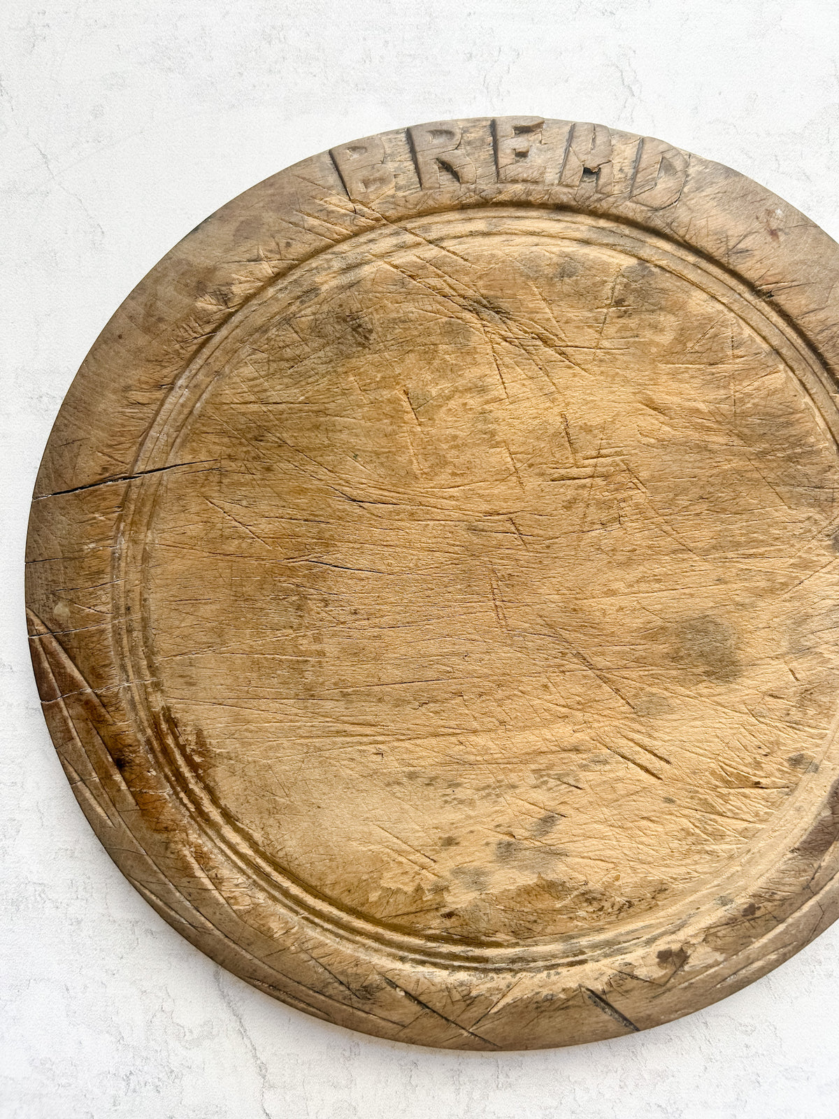 Antique English Farmhouse Bread Board