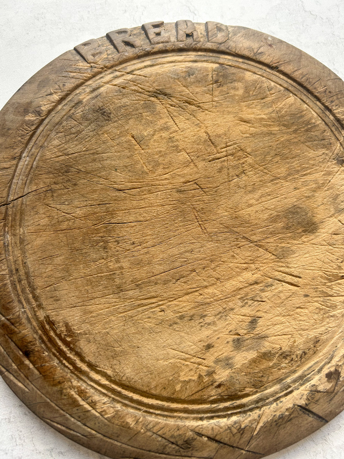 Antique English Farmhouse Bread Board