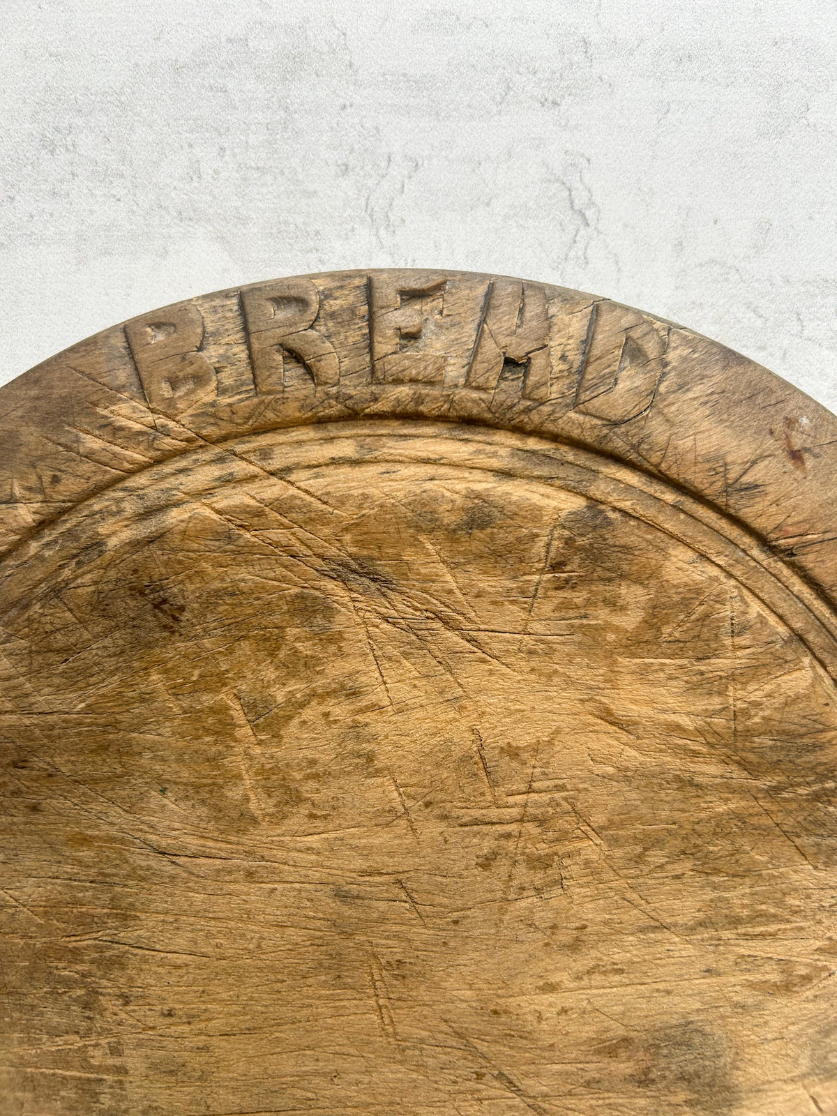 Antique English Farmhouse Bread Board