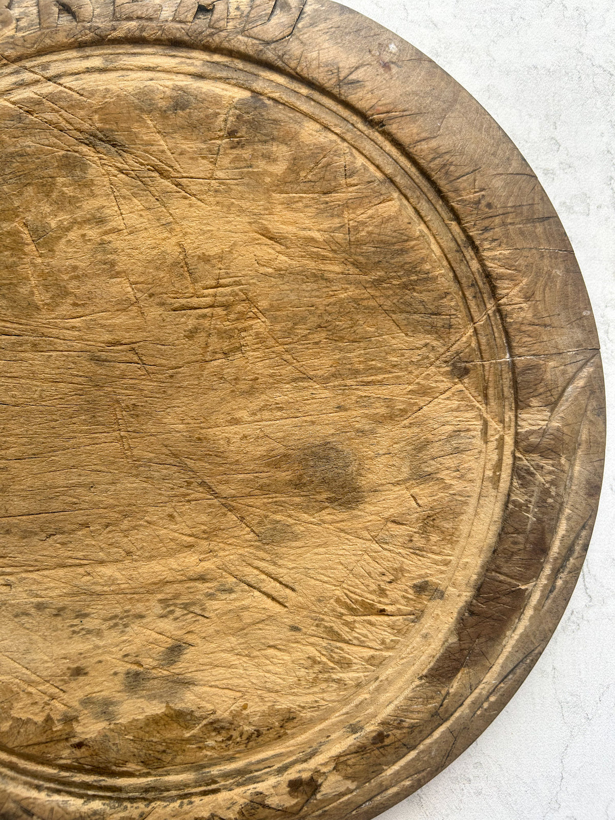 Antique English Farmhouse Bread Board