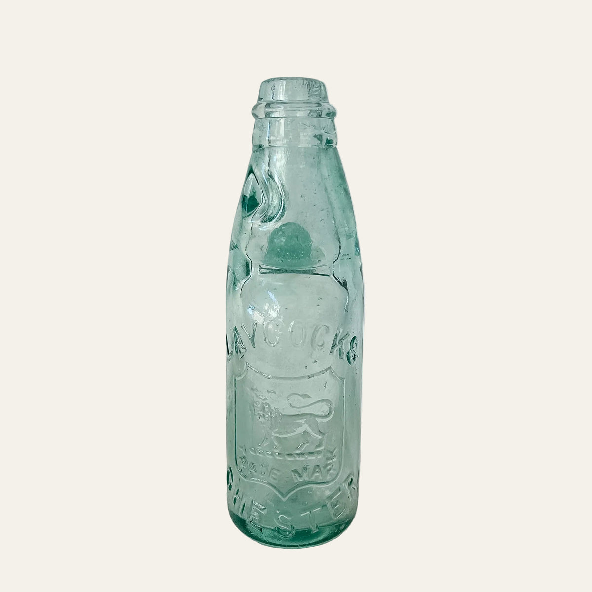 Antique Codd Bottle, Laycock's in Chester