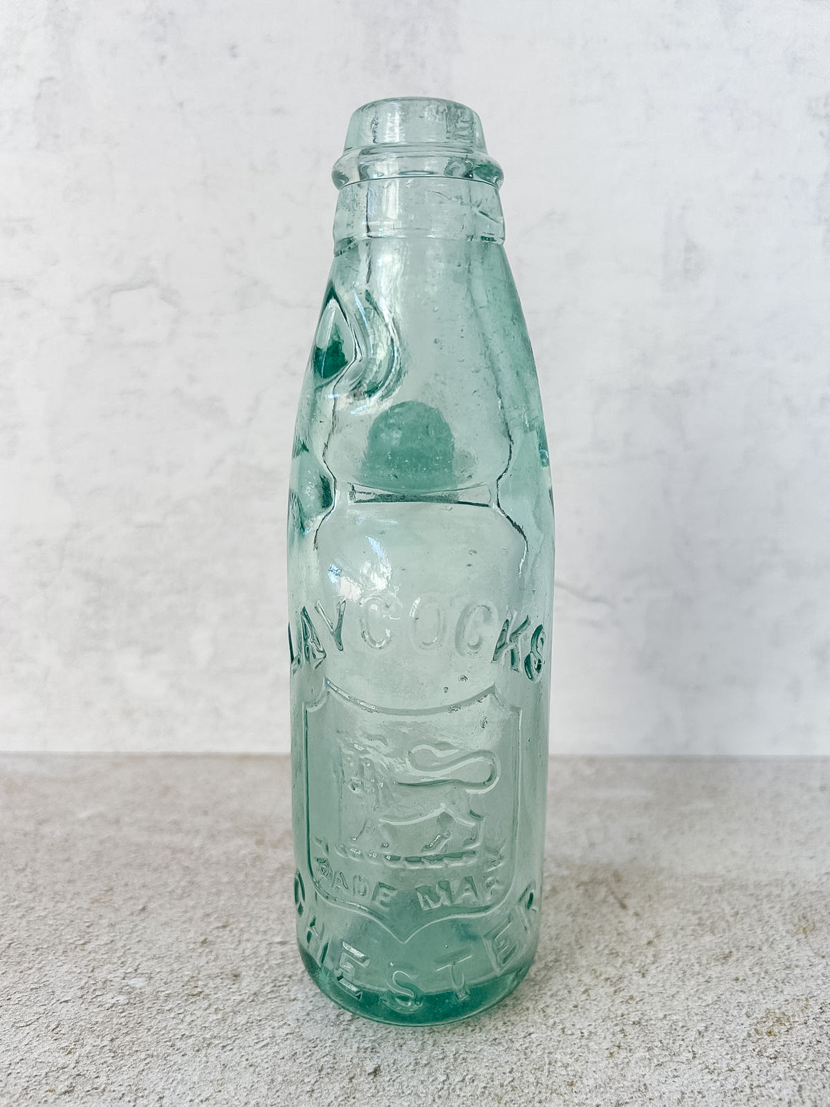 Antique Codd Bottle, Laycock's in Chester
