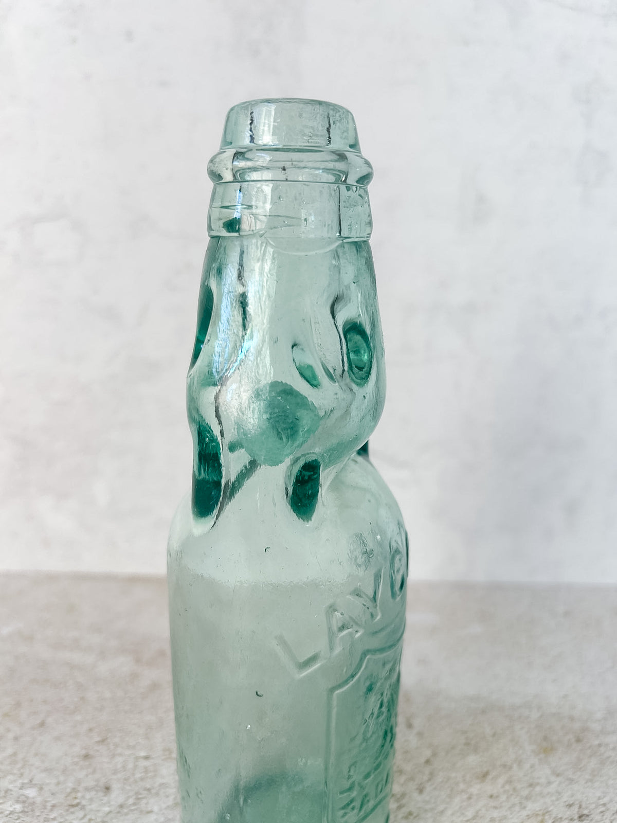 Antique Codd Bottle, Laycock's in Chester