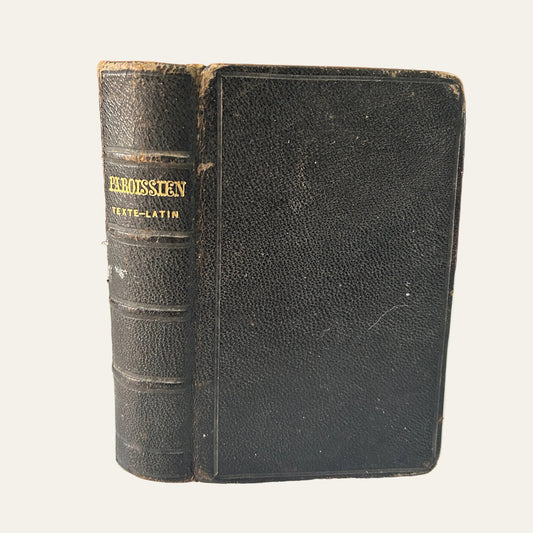 Antique Leather Bound French Paroissien Missal 1861