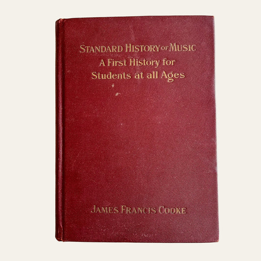 1910 Standard History of Music