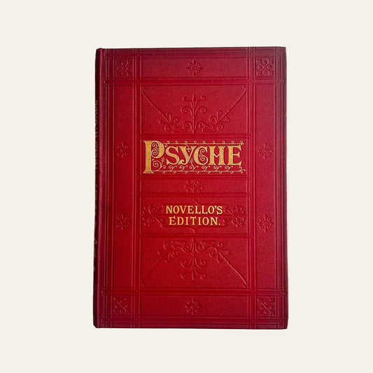 Antique Victorian Psyche Music Folio by Niels W. Gade | c.1885–1895
