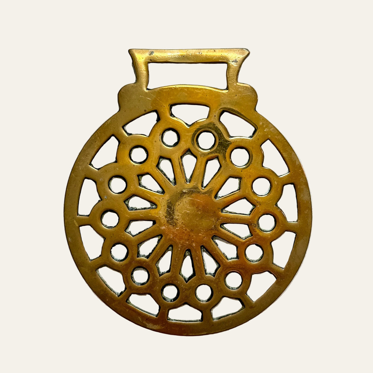 English Horse Brass Medallion