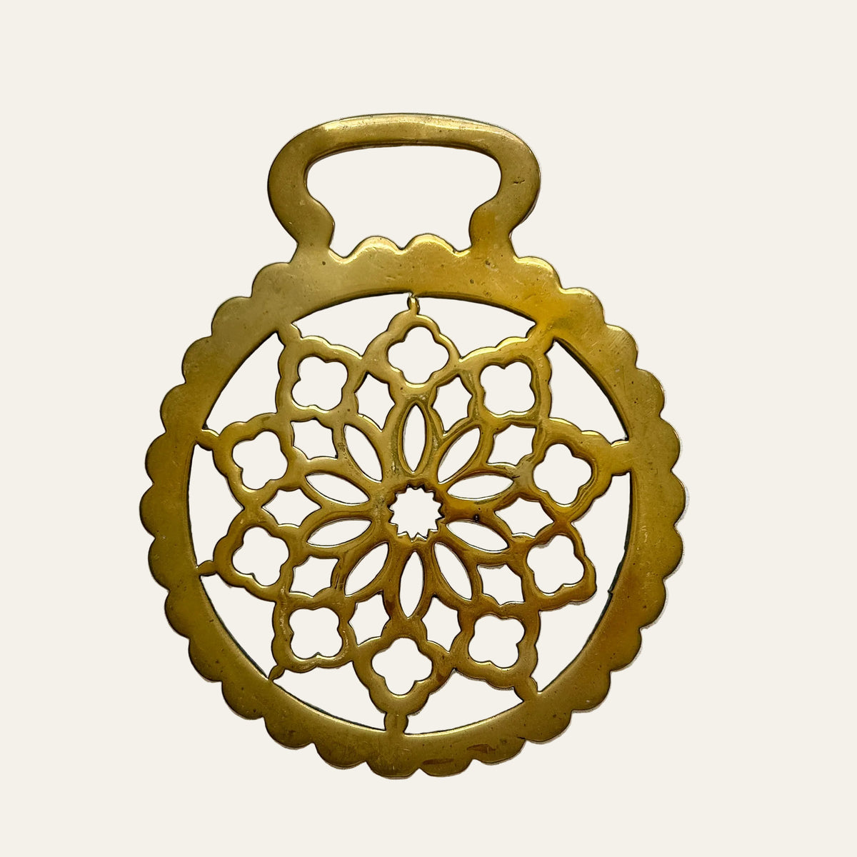 English Horse Brass Medallion