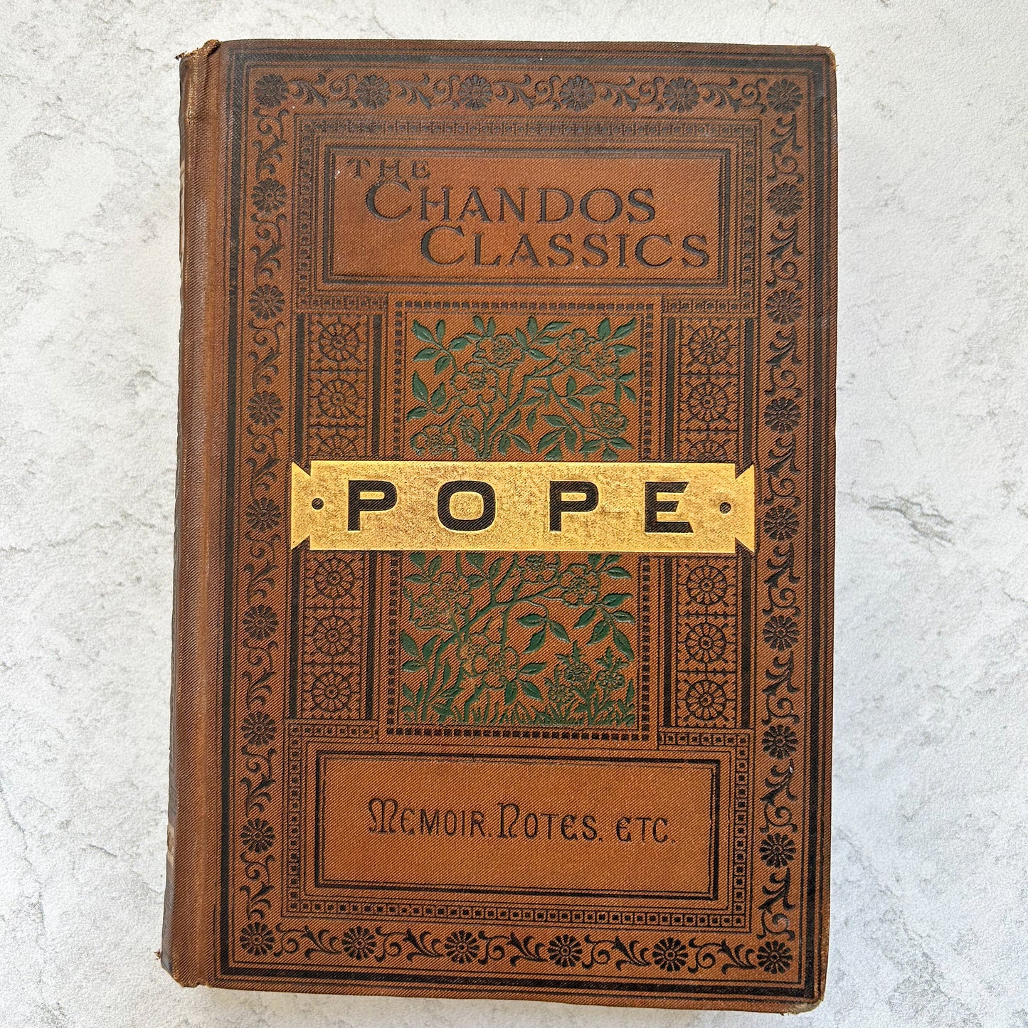 The Poetical Works of Alexander Pope Antique Book