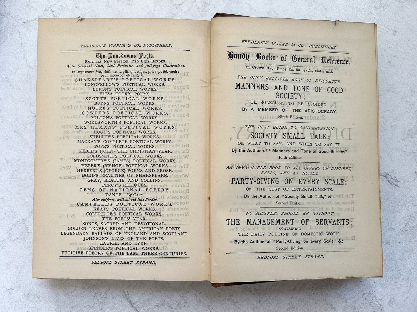 The Poetical Works of Alexander Pope Antique Book