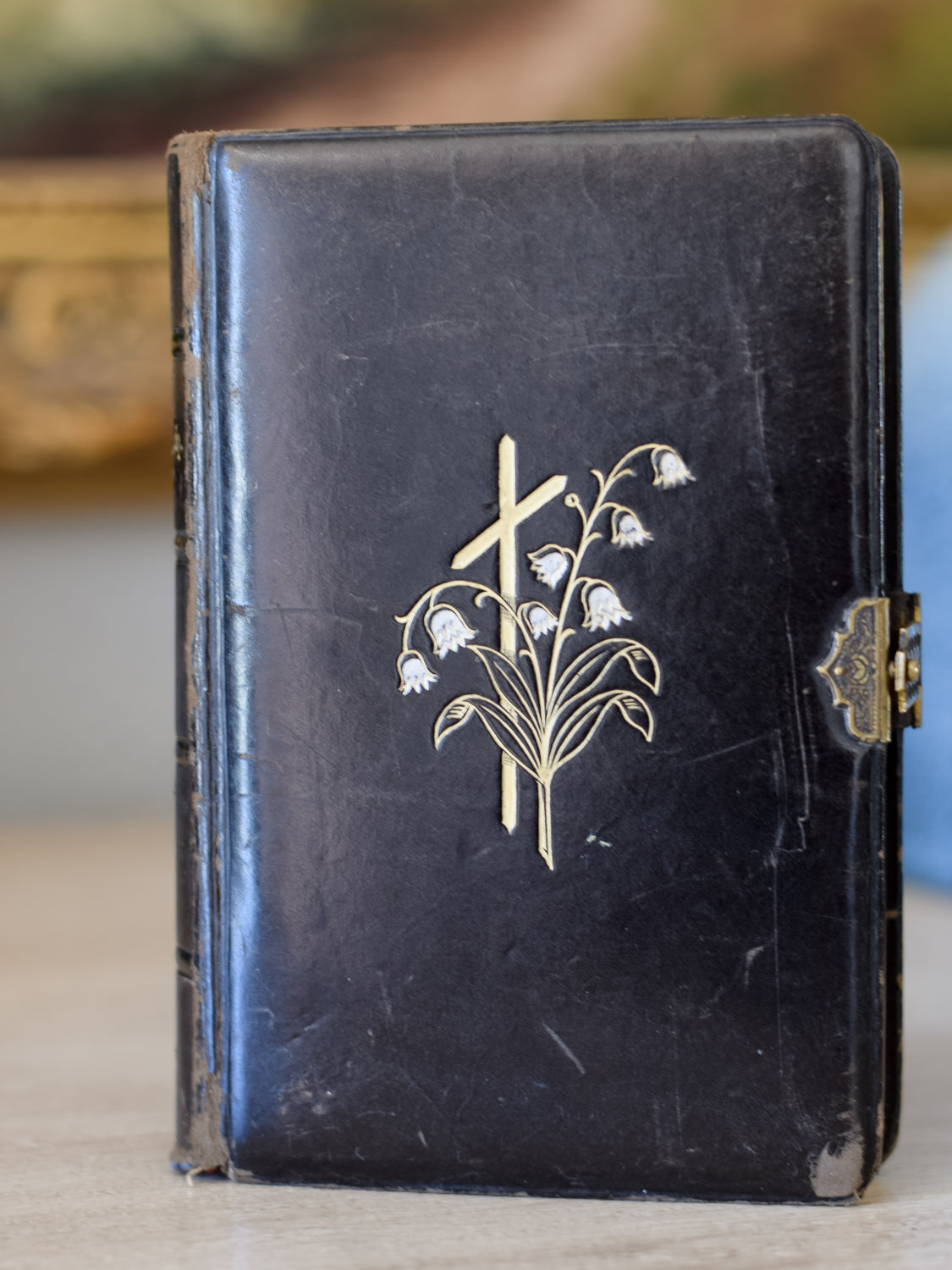 Antique Evangelical Lutheran Text Hymnal & Reader 1883