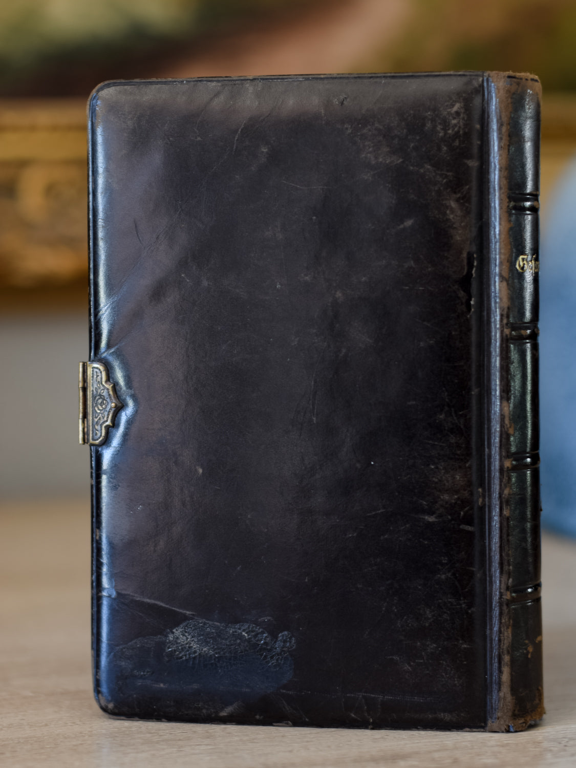 Antique Evangelical Lutheran Text Hymnal & Reader 1883
