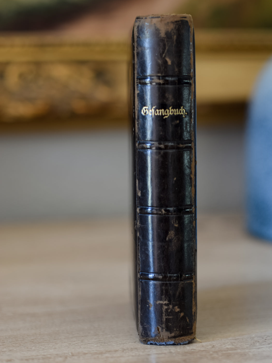 Antique Evangelical Lutheran Text Hymnal & Reader 1883