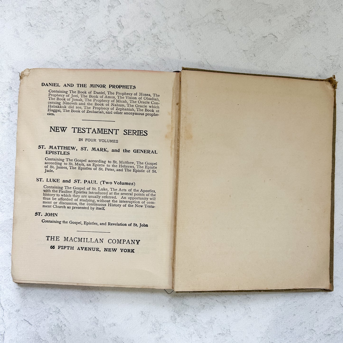 1913 The Book of Job, Modern Reader's Bible Series
