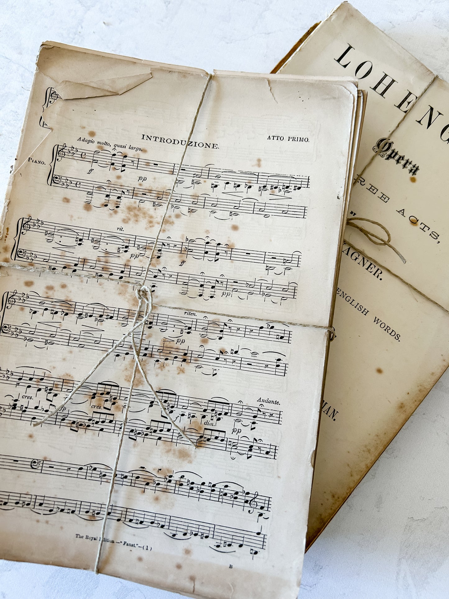 CHOICE Antique Sheet Music Bundle