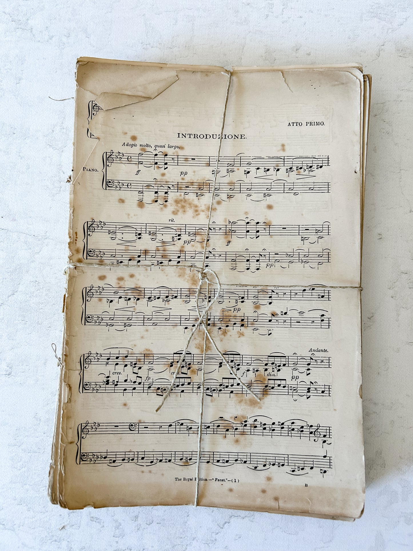 CHOICE Antique Sheet Music Bundle