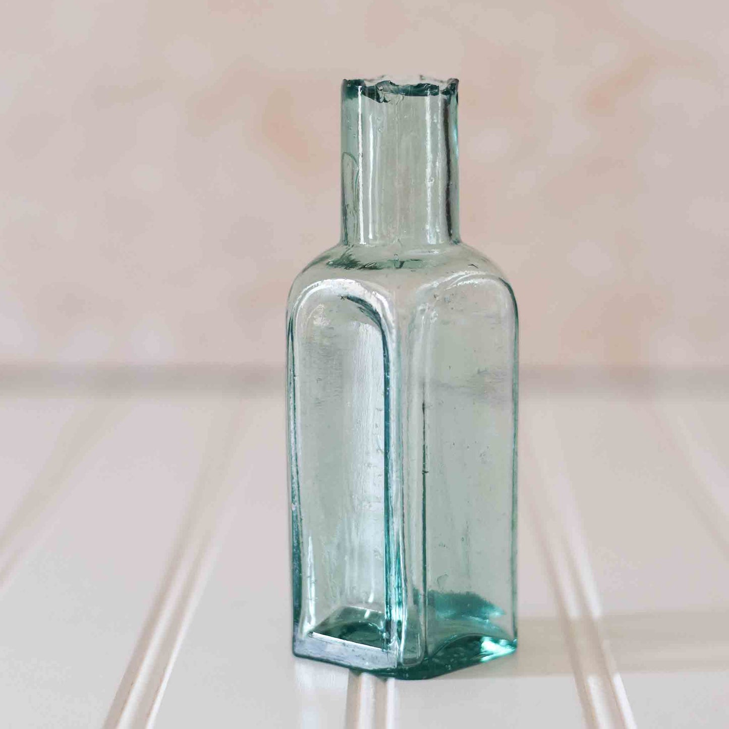 Antique English Blue Burst Top Glass Bottles CHOICE