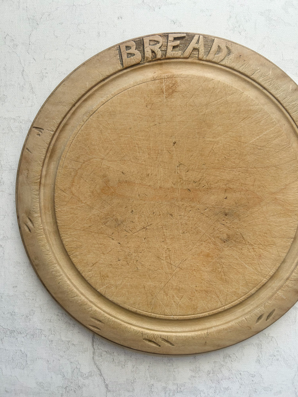 Antique English Sycamore Bread