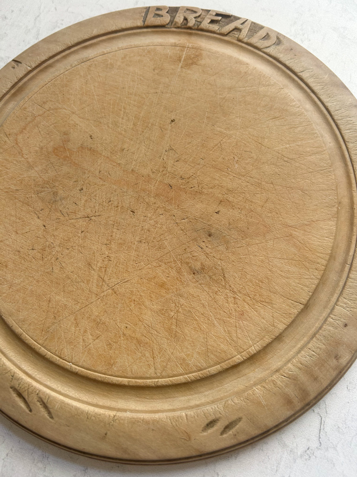 Antique English Sycamore Bread