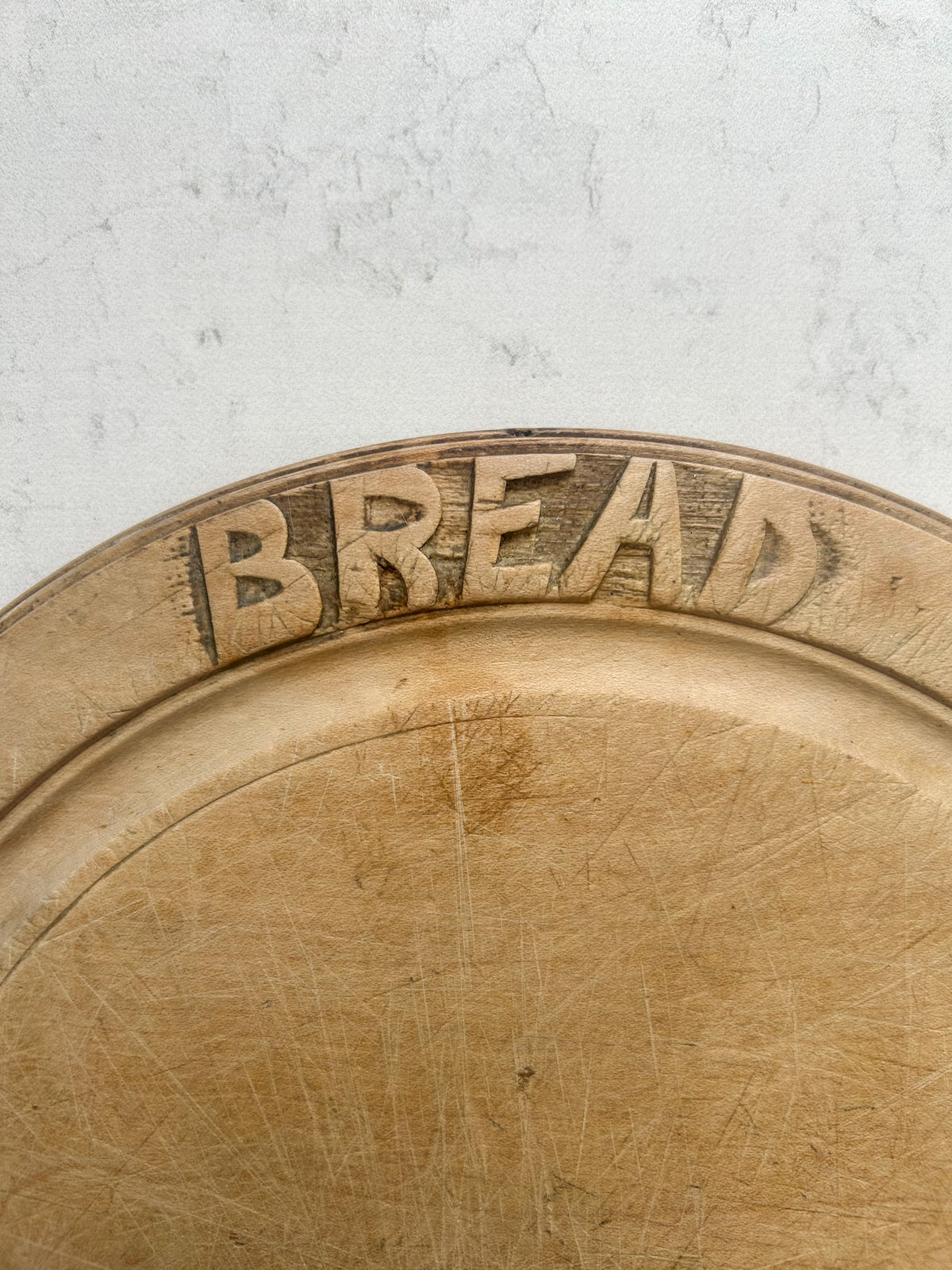 Antique English Sycamore Bread