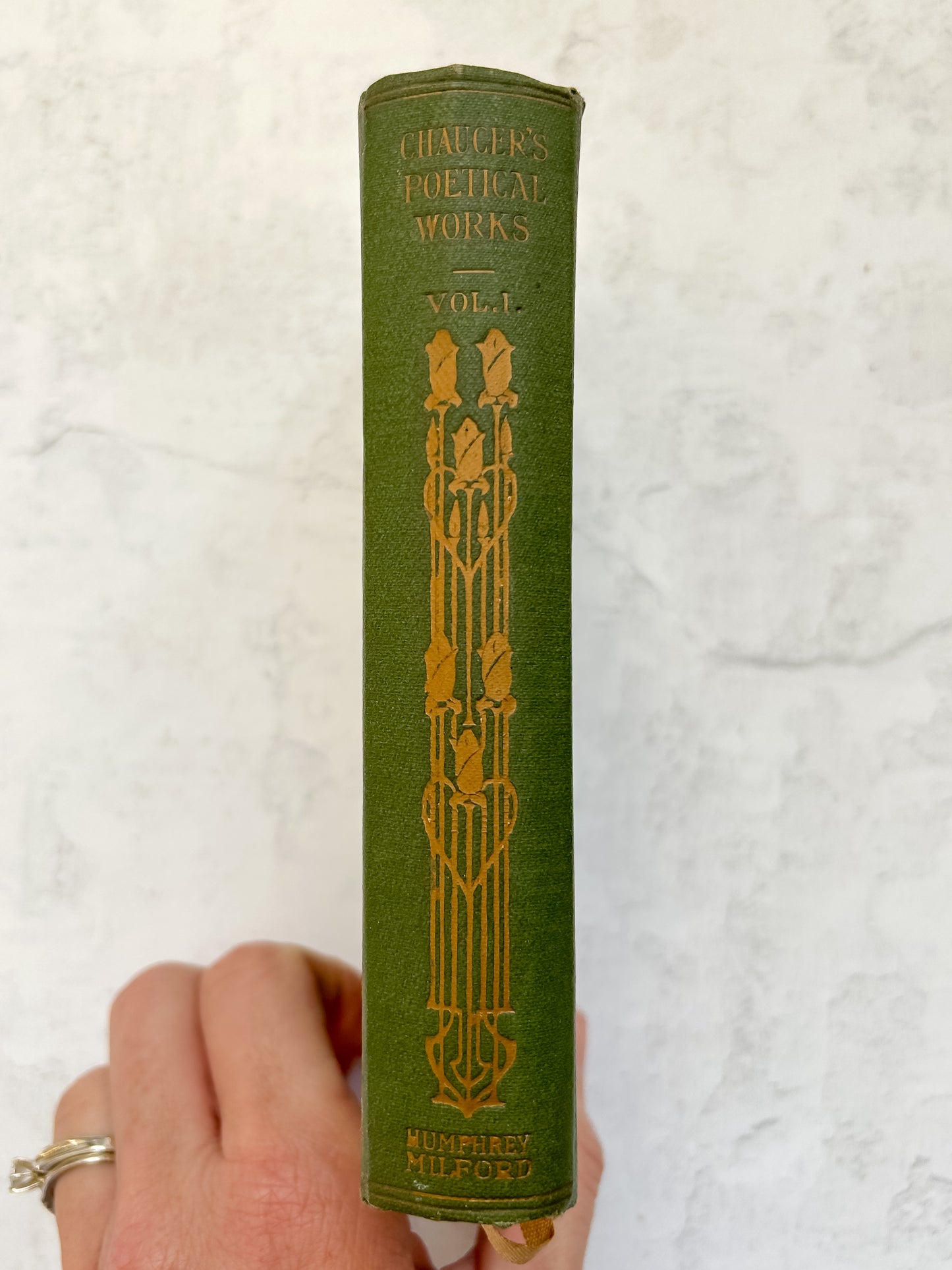 Antique World's Classics The Works of Geoffrey Chaucer Vol 1