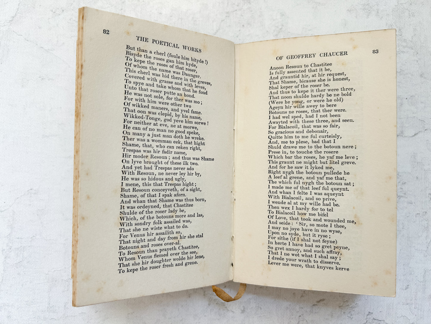 Antique World's Classics The Works of Geoffrey Chaucer Vol 1
