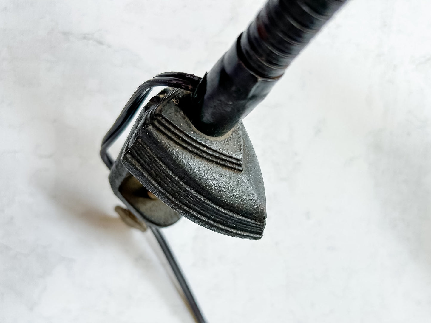 Vintage Industrial Clamp-On Gooseneck Task Lamp