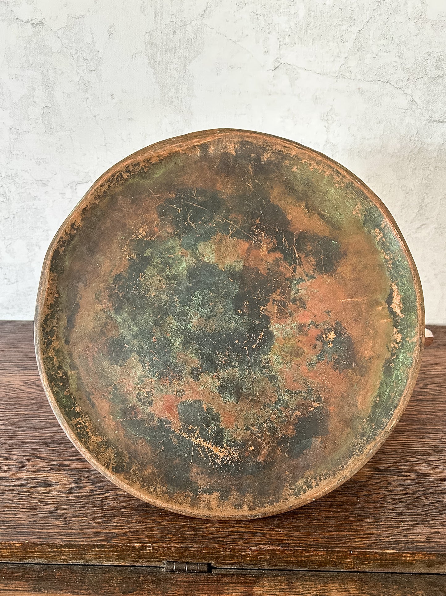 Antique Copper Ship's Kettle