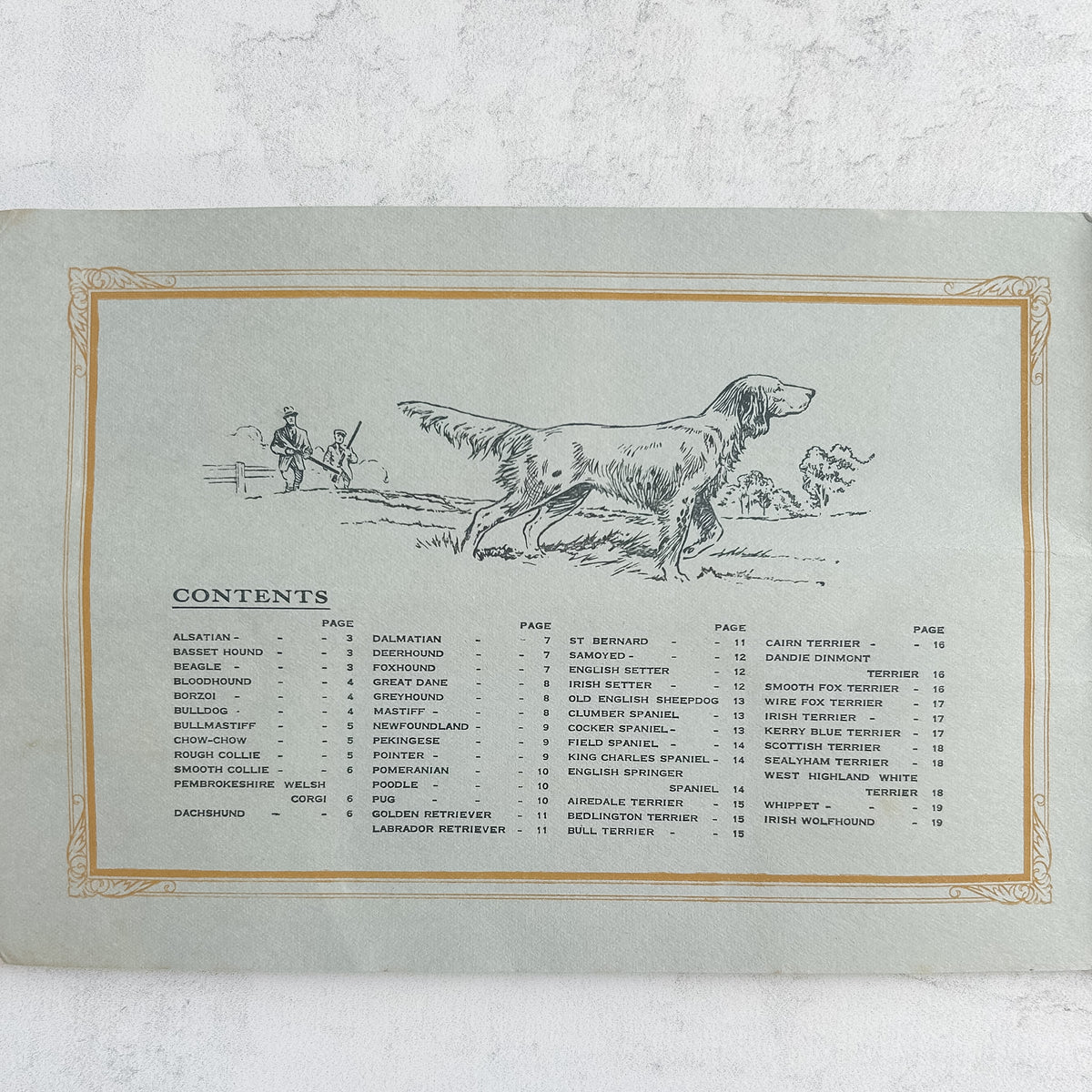1937 Wills Complete “Album of Dogs” Cigarette Card Book