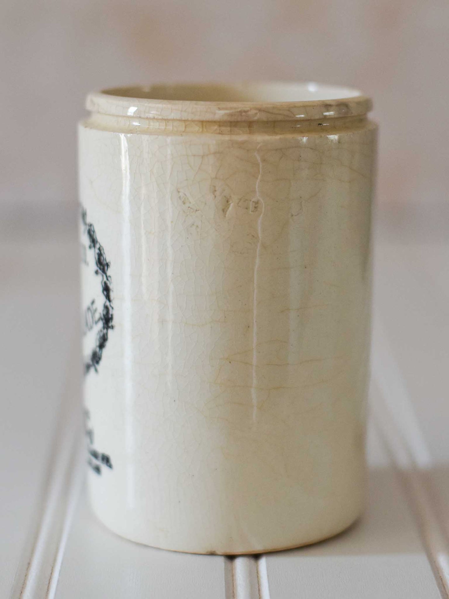 Vintage Dundee Orange Marmalade Ironstone Jar