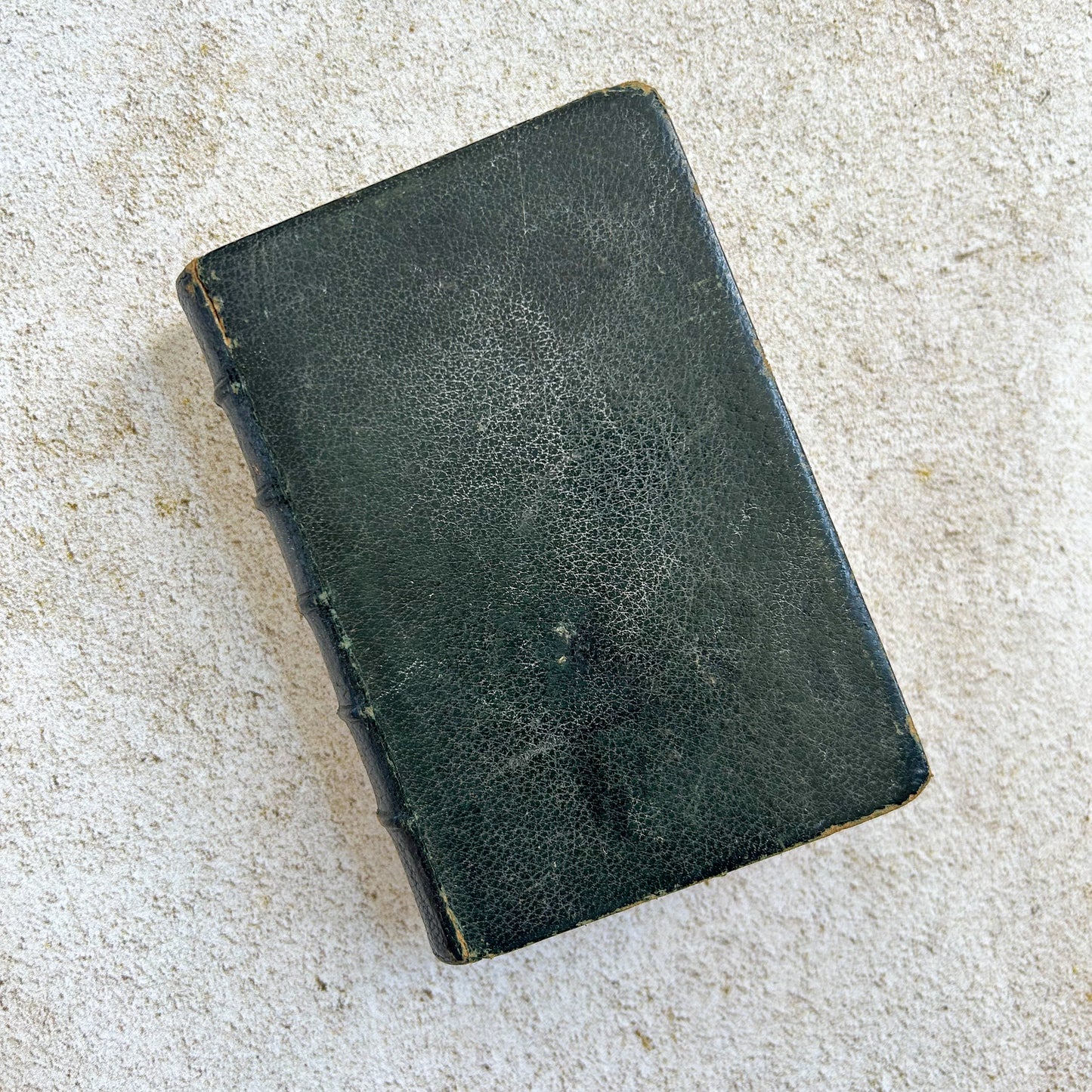 Antique French First Communion Leather Bound Book
