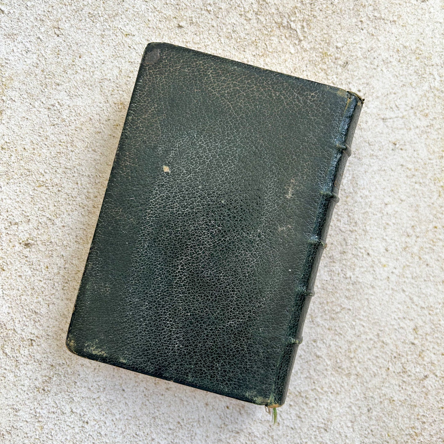 Antique French First Communion Leather Bound Book