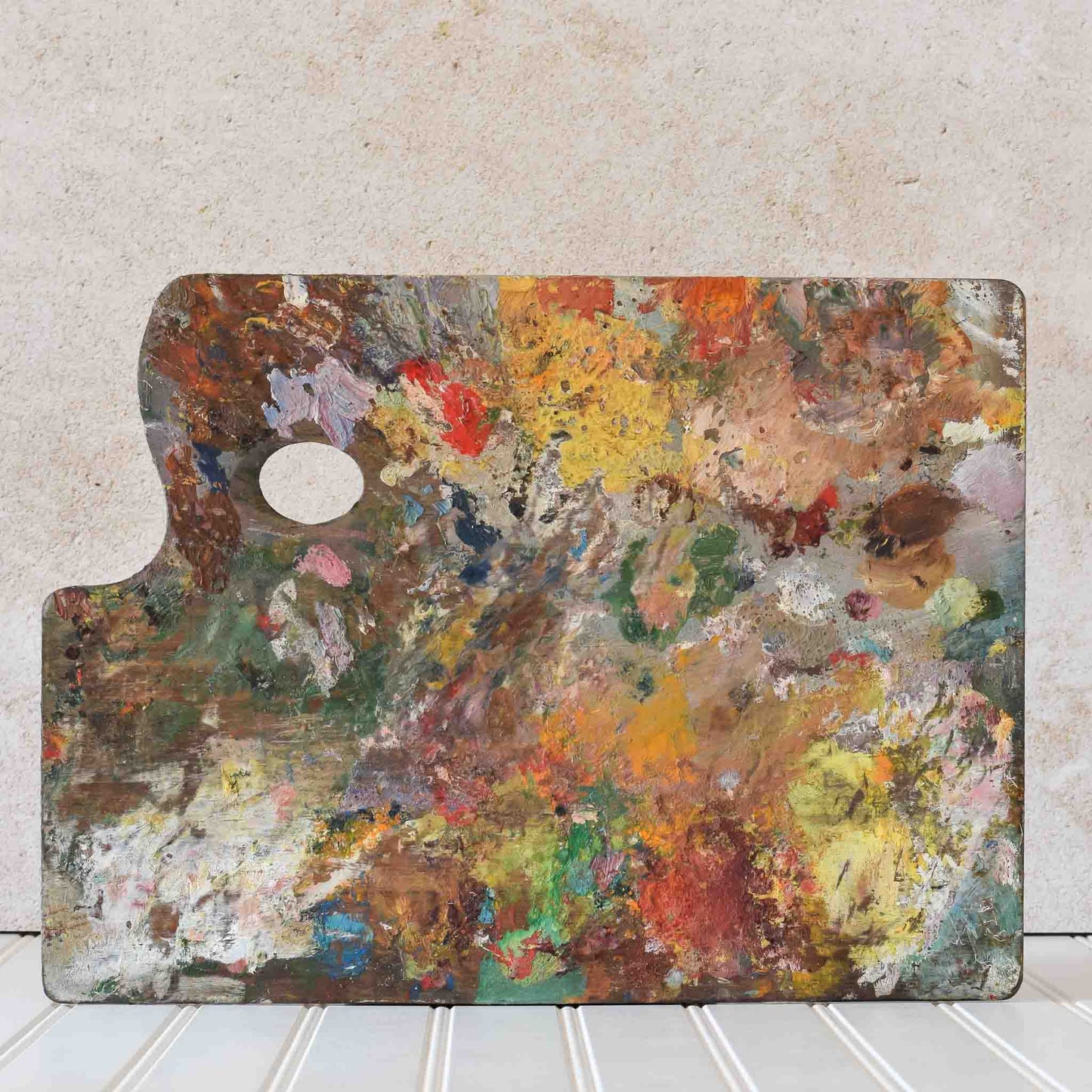 Vintage French Paint Palette