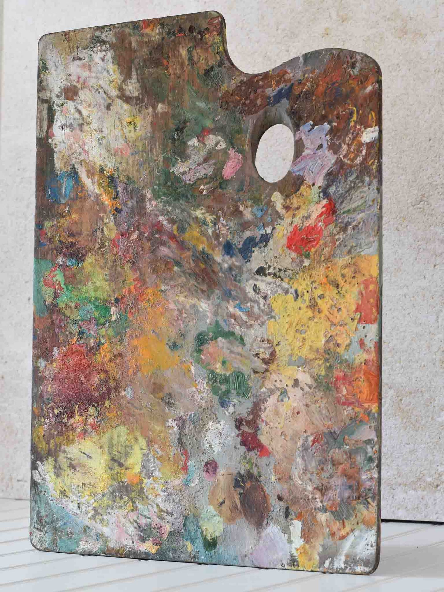 Vintage French Paint Palette